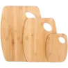 Set de 3 planches à découper en bambou