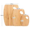 Set de 3 planches à découper en bambou