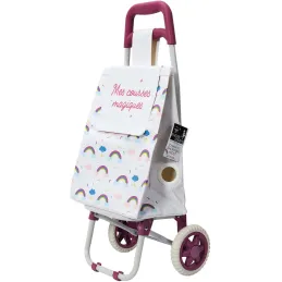 Chariot de courses pour enfants à motifs