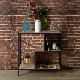 Etagère en bois et métal Edison