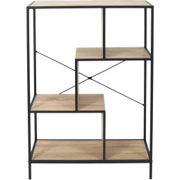 Etagère en bois et métal Edison