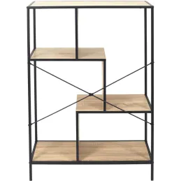 Etagère en bois et métal Edison
