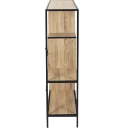 Etagère en bois et métal Edison