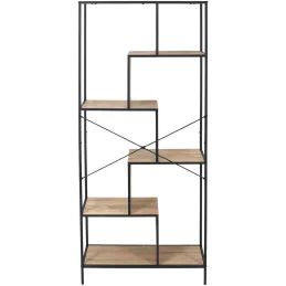 Etagère en bois et métal Edison