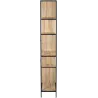 Etagère en bois et métal Edison