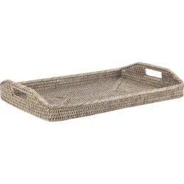 Plateau en rotin 52 cm La Grande époque