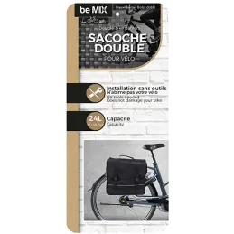 Sacoche double universelle pour vélo 24L
