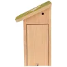 Nichoir pour mésange bleue en pin pochoir