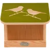 Mangeoire murale pour oiseaux Pochoir