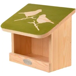 Mangeoire murale pour oiseaux Pochoir