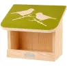 Mangeoire murale pour oiseaux Pochoir