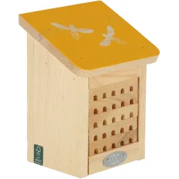 Maison à insectes en bois Pochoir