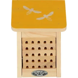 Maison à insectes en bois Pochoir