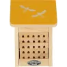 Maison à insectes en bois Pochoir