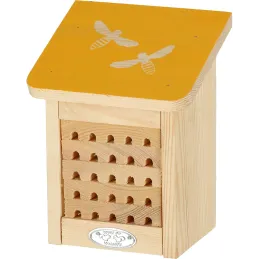 Maison à insectes en bois Pochoir