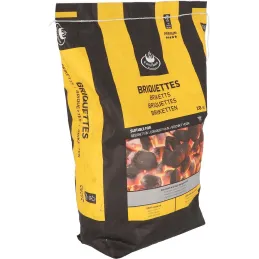 Briquettes de bois combustion 2 heures 10 kg