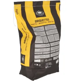Briquettes de bois combustion 2 heures 10 kg