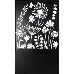 Jardinière en fer avec treillis