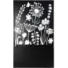 Jardinière en fer avec treillis