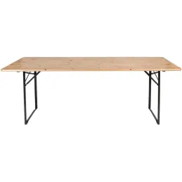 Table pliable 8 à 10 personnes Brasserie