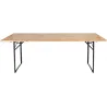 Table pliable 8 à 10 personnes Brasserie