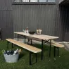 Table pliable 8 à 10 personnes Brasserie