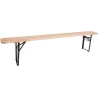 Banc de jardin pliable Brasserie