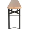 Banc de jardin pliable Brasserie