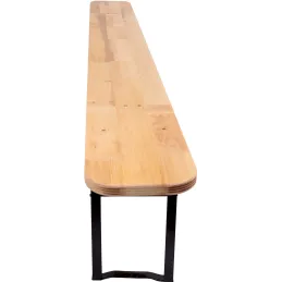 Banc de jardin pliable Brasserie
