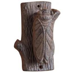 Heurtoir de porte Cigale en fonte