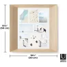 Cadre photos mural 8 photos 10 x 15 cm Lookout