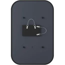 Miroir rectangulaire rebord caoutchouc 61 x 91 cm Hub
