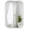 Miroir rectangulaire rebord caoutchouc 61 x 91 cm Hub