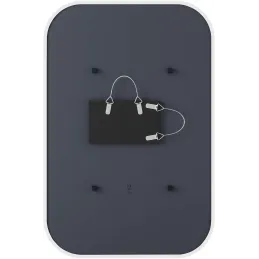Miroir rectangulaire rebord caoutchouc 61 x 91 cm Hub