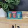Set de 3 bougies parfumées Votives Batik