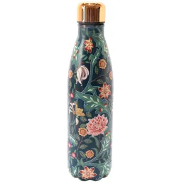 Bouteille isotherme en inox décorée 50 cl