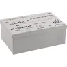 Boite rectangulaire métallique