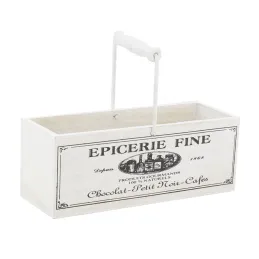 Panier en bois avec anse Epicerie fine