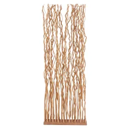 Paravent en osier avec socle et 45 tiges Twist