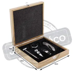 Coffret accessoires oenologie