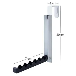 Patère pliable en acier Smart