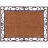 Paillasson antique en coco et fonte