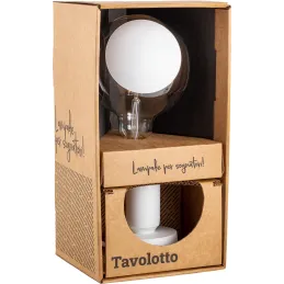 Lampe design à poser en silicone Tavolotto