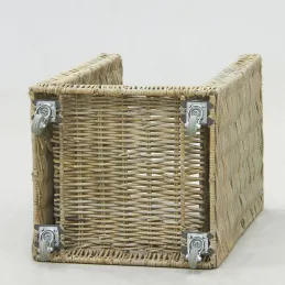 Porte-bûche à roulettes
