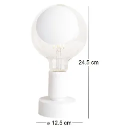 Lampe design à poser en silicone Tavolotto