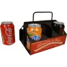 Range canettes en fer antique