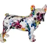 Bouledogue français en résine Graffiti