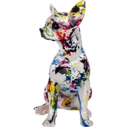 Chihuahua en résine Graffiti