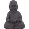 Bouddha en magnésie avec bougeoir intégré