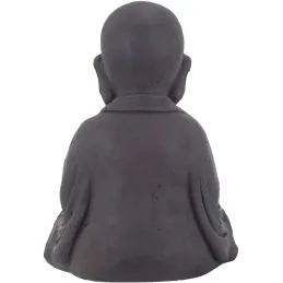 Bouddha en magnésie avec bougeoir intégré